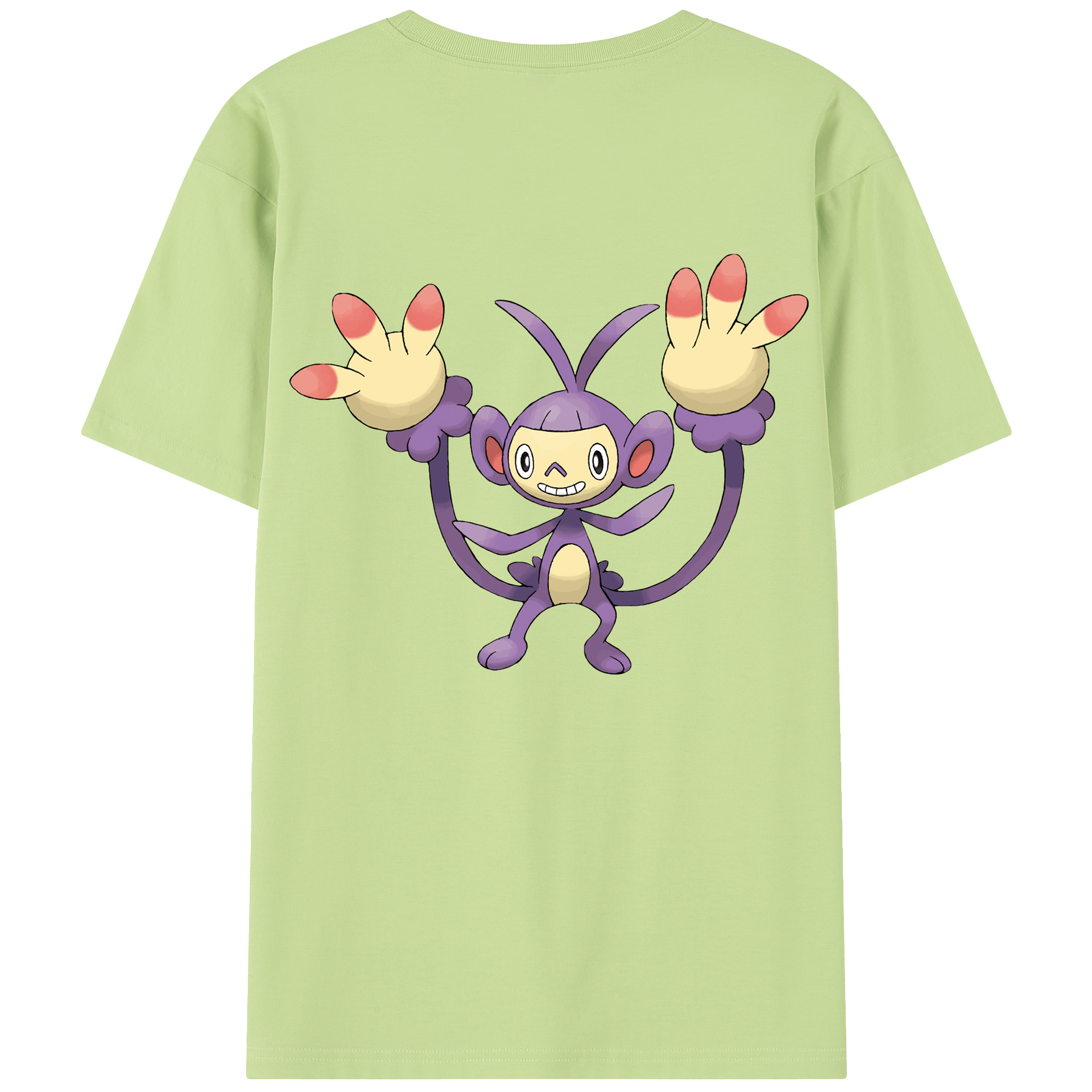 （画像用） ポケットモンスター Pokémon 綿100％半袖Tシャツ（背面プリント）